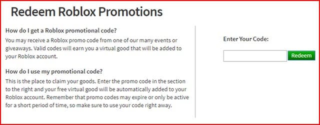 Roblox Promo Codes List (Updated) - Free Items and Much More